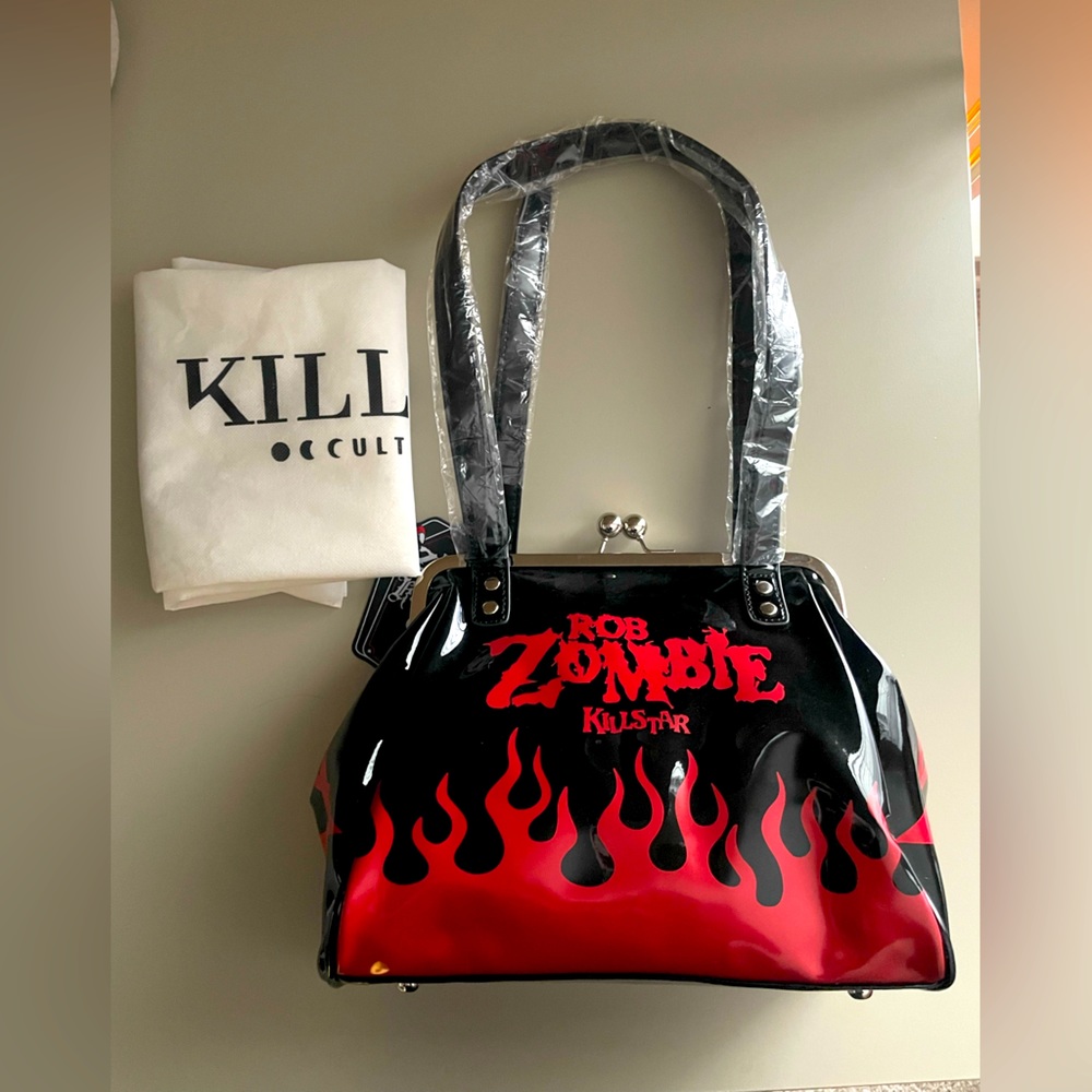 NWT RARE Rob Zombie Killstar Hot Hell Purse